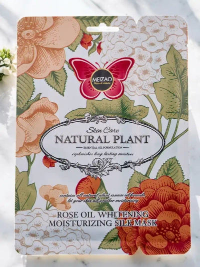 Natürliche Pflanze - Serumset mit Ceramiden und Maske mit Rose 6g+36g x 10 Stück