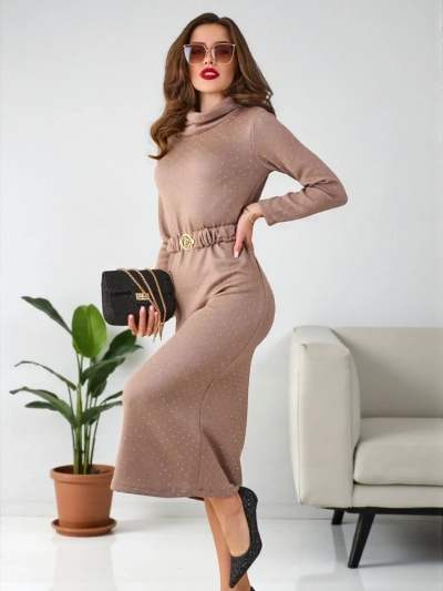 Royalfashion Damen Strickkleid