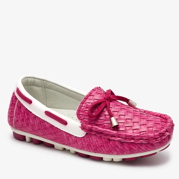 Fuchsia Kindermokassins Dannad- Footwear