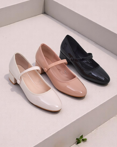 Royalfashion Жіночі туфлі-човники на низькому каблуці Omagga