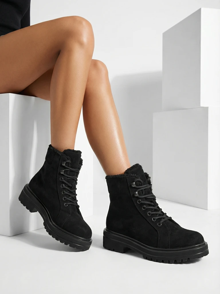 Royalfashion Damen Schnürstiefeletten Vesot