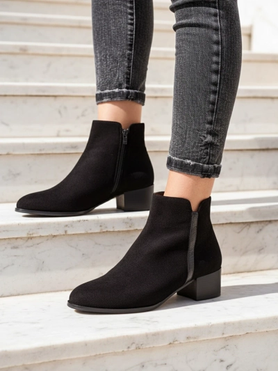 Botki Amicus Nero Elegante für Herbst und Winter