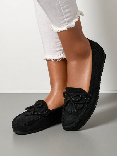 Royalfashion Damen Eco-Suede Mokkasins Etette
