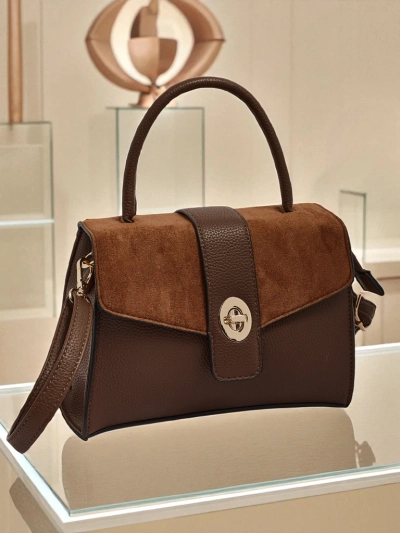 Kleine Damenhandtasche aus Öko-Leder Zyora