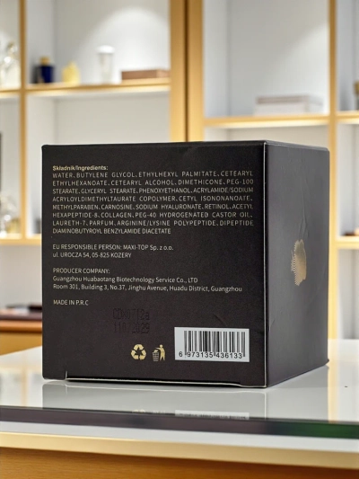 Luxelux Black Bandage Anti-Aging Augencreme - Anti-Falten, feuchtigkeitsspendend