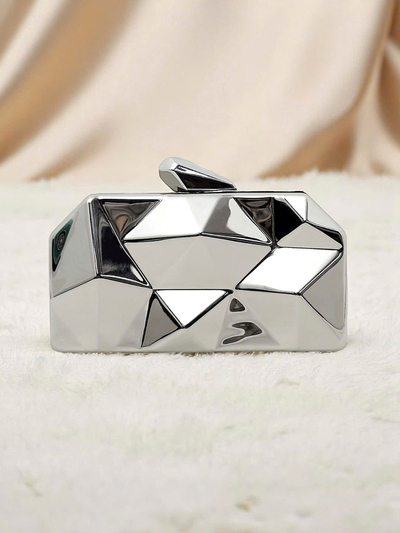 Royalfashion Damenumschlagtasche Metal Muse