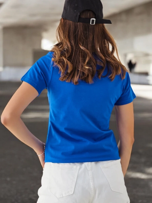 Royalfashion жіноча бавовняна футболка Bunny Say Be Real