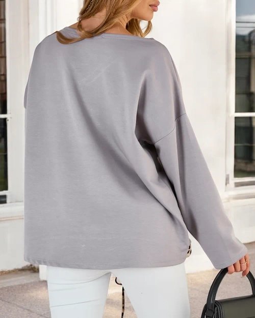 Блузка з принтом Royalfashion