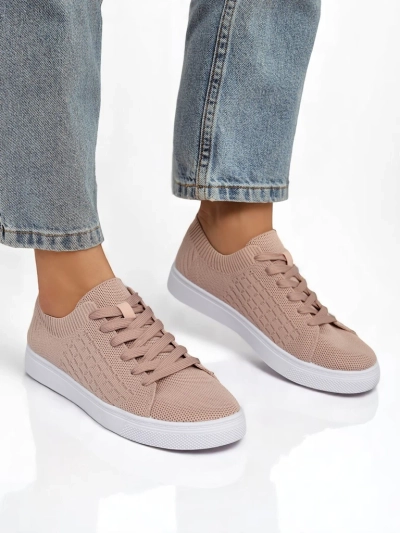 Damen-Sneaker Royalfashion Calista Rosa - rosa Schuhe für Frühling und Sommer