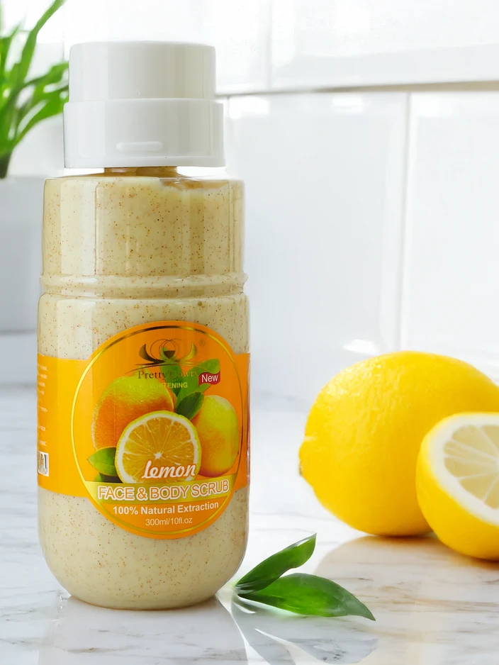 Gesichts- und Körperpeeling Zitrone 300ml