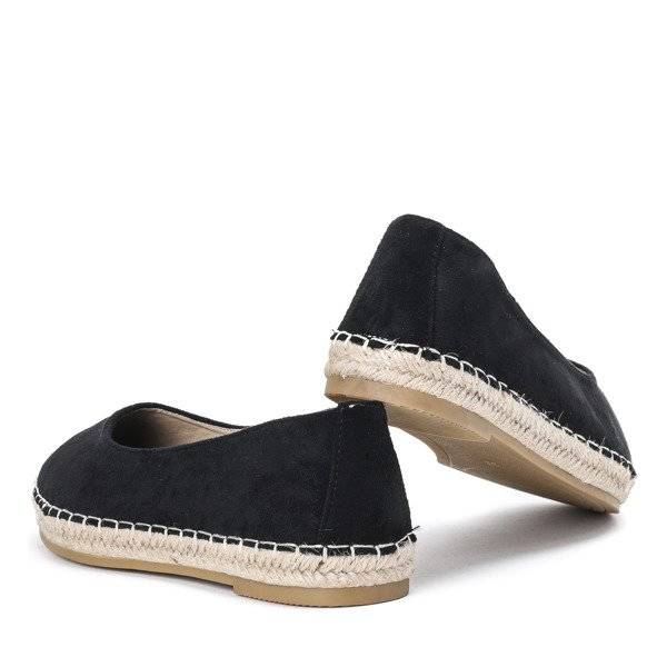 OUTLET Black Espadrilles Mellow - Schuhe