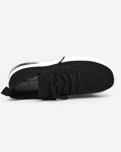 OUTLET Schwarze Sportschuhe für Damen Komristo - Schuhe