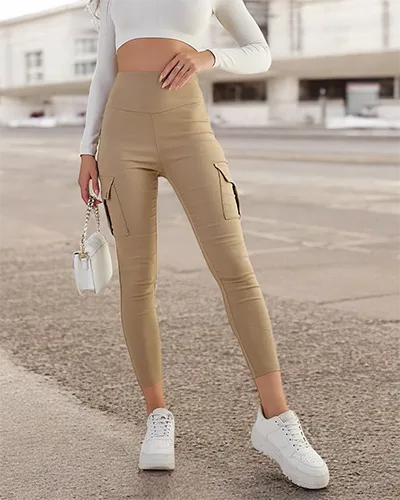 Жіночі тканинні бойові штани Royalfashion