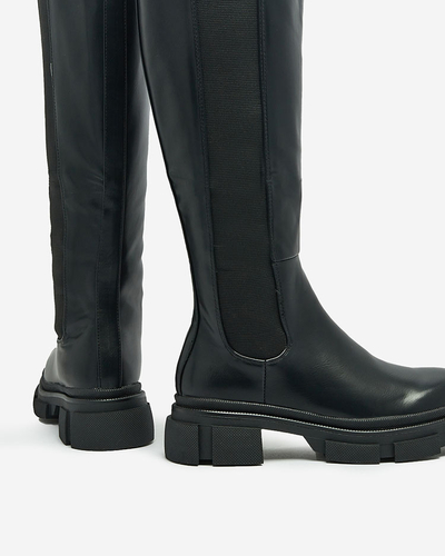 Royalfashion Klassische Damenstiefel Slyssa