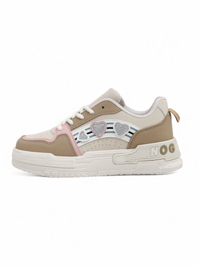 Royalfashion Damensneaker mit Glitzer Samoles