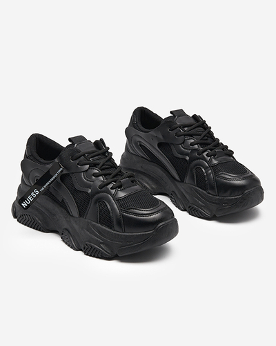Damen-Sportsneaker in Schwarz Ponti- Footwear