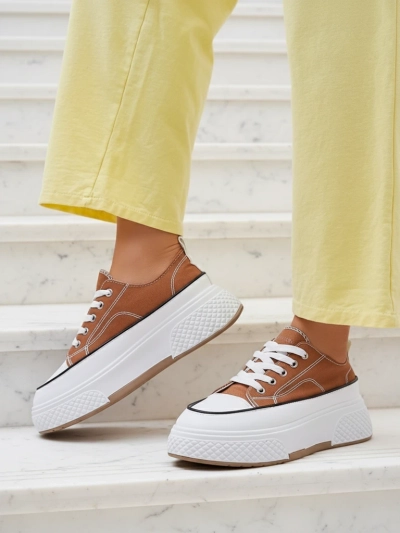 Royalfashion Damen-Plattform-Sneaker Beemes