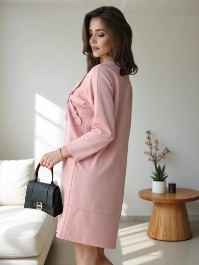 Royalfashion Damenstoffkleid
