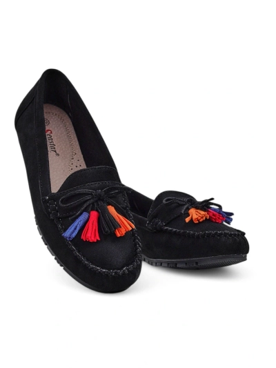 Royalfashion Damen Eco-Suede Mokassins Zimmid