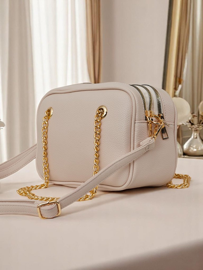 Royalfashion Kleine Umhängetasche aus Kunstleder Tessa Kompakt