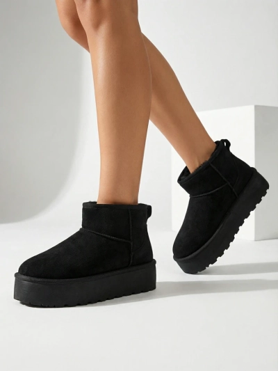 Damen Stiefeletten Luna Schwarz Leder Elegant für den Herbst