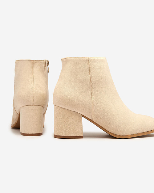 Royalfashion Чорні жіночі черевики на низькій шпильці Referra