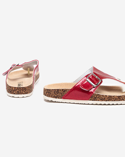 Рожеві жіночі шльопанці Елоці - Взуття