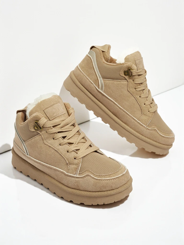 Faylo Damen-Sneakers mit Warmfutter