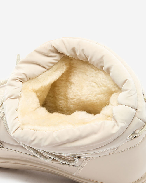 Жіночі снігоступи Royalfashion Beige Galebda