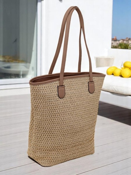 Royalfashion Große Strohtasche für Damen Solea Bag