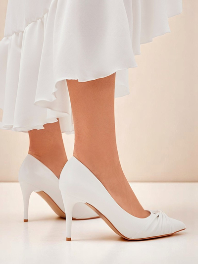 Royalfashion Damenschuhe aus Leder Venetia Nera