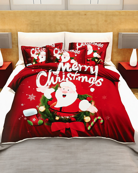 Royalfashion Gemusterte Bettwäsche 200x220 3-teiliges Set