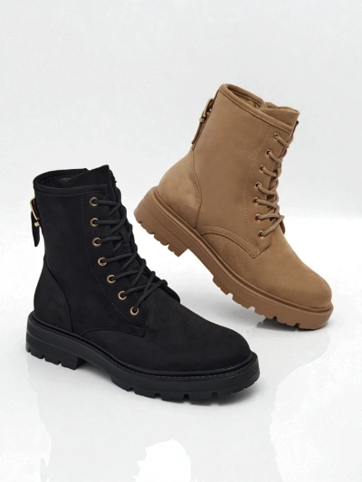 Damen Trapper Stiefeletten Thalira