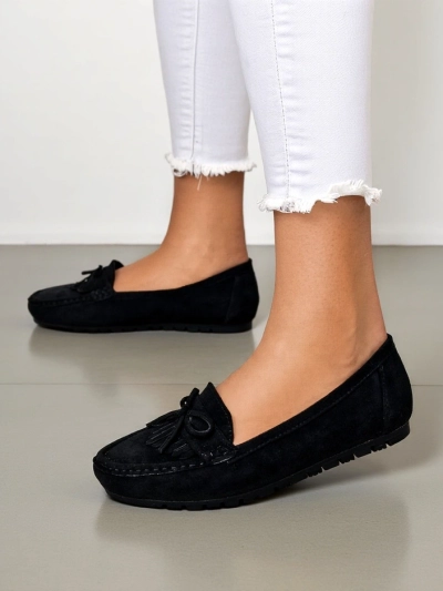 Royalfashion Damen Eco-Suede Mokkasins Etette