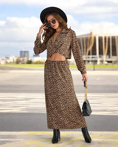 Royalfashion Gemustertes Damenset