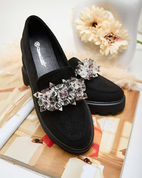 Royalfashion Жіночі мокасини з орнаментом Leyla