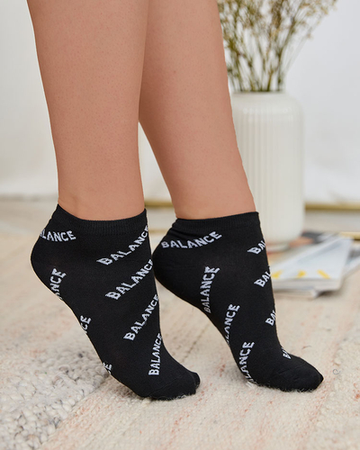 Шкарпетки жіночі Royalfashion різнокольорові з написами 5/уп