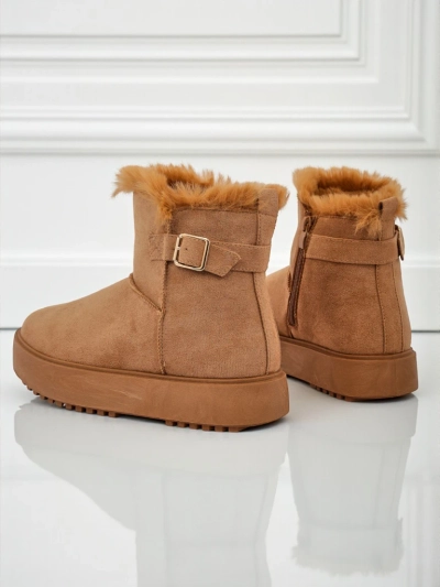 Royalfashion Kurze Damen Schneestiefel Aurelia Classico