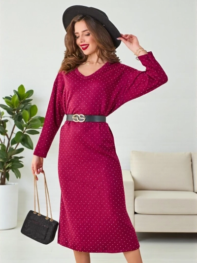 Royalfashion Damen Strickkleid