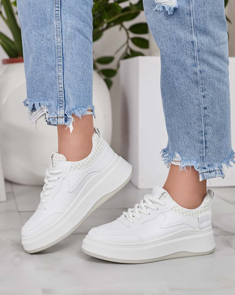 Royalfashion Sports Damen Plateau Turnschuhe Lincidi