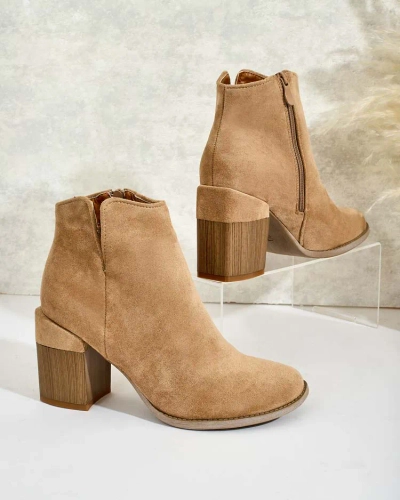 Royalfashion Damenstiefel eko Wildleder Ovi