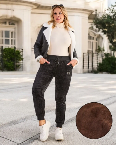 Royalfashion Isolierte Damen-Sweatpants PLUS GRÖSSE