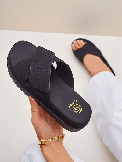 Royalfashion Damensandalen flach Evre