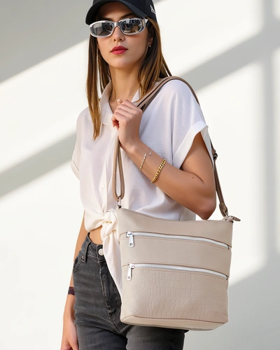 Royalfashion Damenhandtasche aus Ökoleder