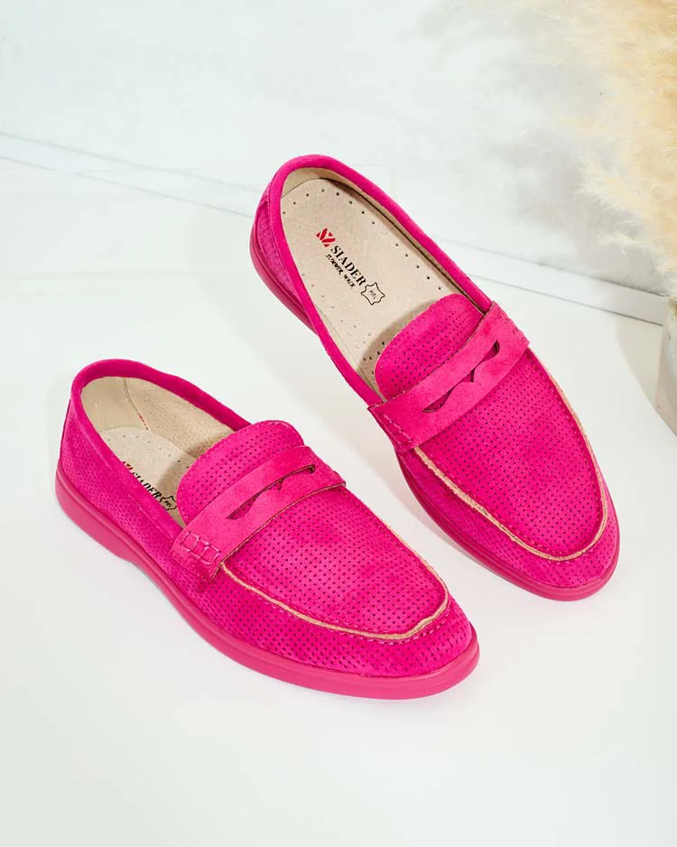 Royalfashion Damen durchbrochene Mokassins Sierro