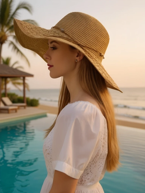 Royalfashion Солом'яний капелюх для жінок Aveline