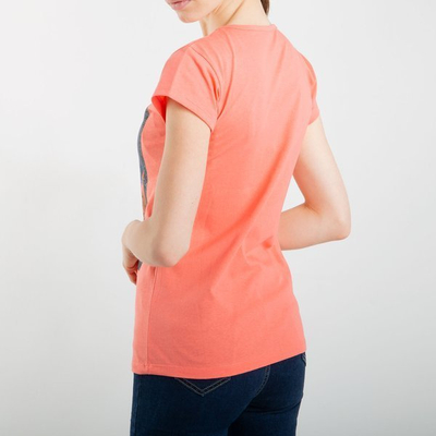 Coral T-Shirt mit kurzen Ärmeln - Blusen 1