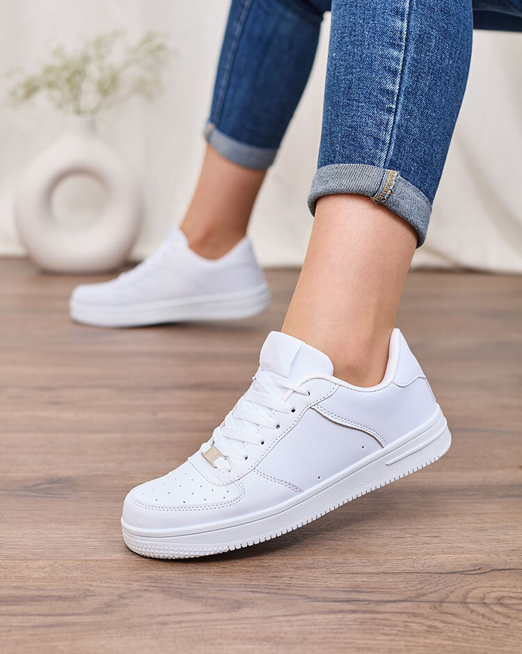 Royalfashion Weiße Sport-Sneakers für Damen Estess