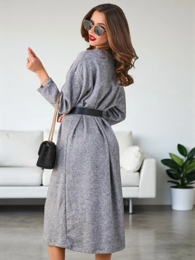 Royalfashion Damen-Strickkleid