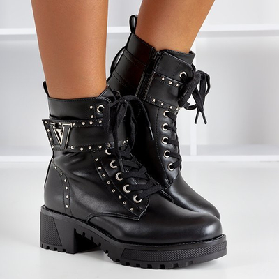 Schwarze Taschen mit Valica-Jets - Schuhe